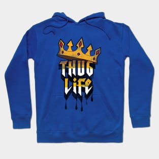 Thug life crown Hoodie